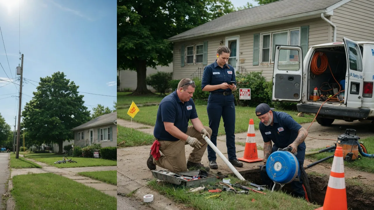Sewer Line Repair in Pandora, OH near me